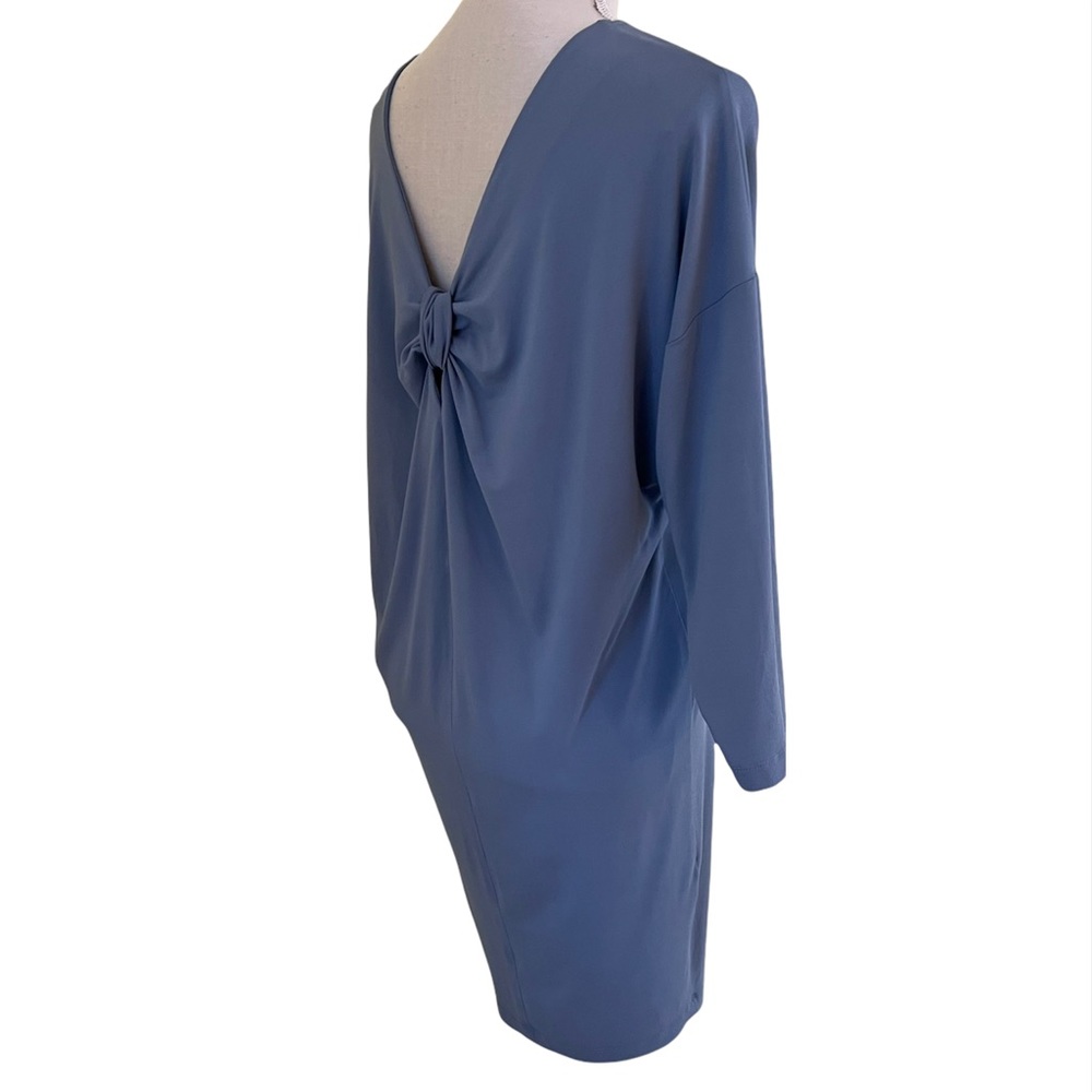 I by Iris Setlakwe Knit Back Detail Sheath Dress S